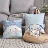 Süßer C-Cinnamoroll Kawaii Kissenbezug Heimdekoration Überwurf für Sofa Bett Auto Zimmer Dekoration Geschenkidee
