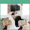 Pu Pillow Bag For Women With Zipper Closure And Inner Phone Pocket For Casual Daily Use