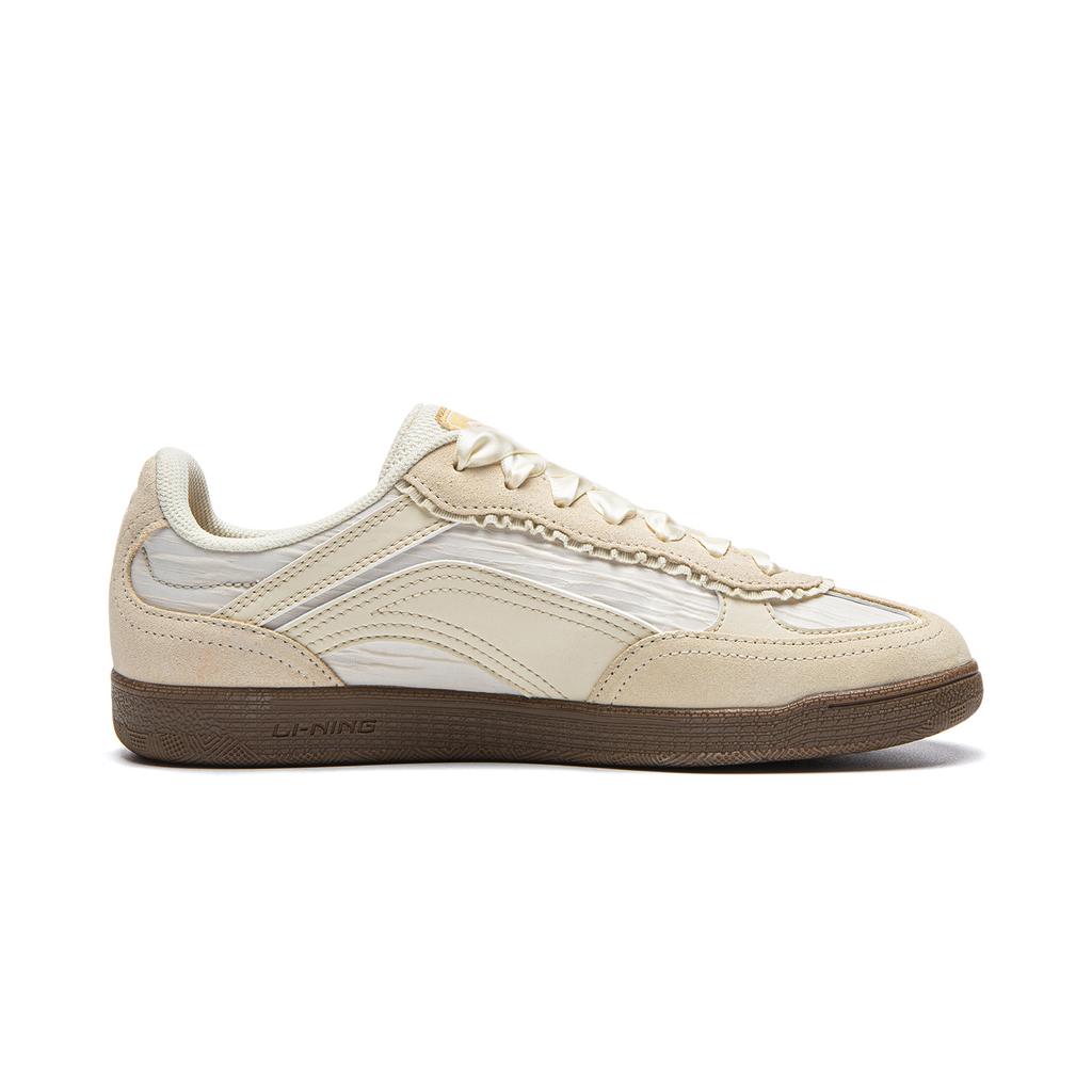 Li Ning Film Heart Slip Resistant Cushioning Abrasion Resistant Breathable Height Increasing Low Top Skateboard Shoes AGCW042-8