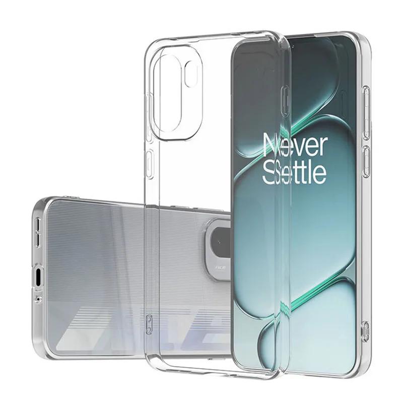 For OnePlus 15R Case Ultra Thin Transparent TPU Soft Back Cover For OnePlus 15R OnePlus15R Clear Case 1+15R Bumper OnePlus 15R чистый