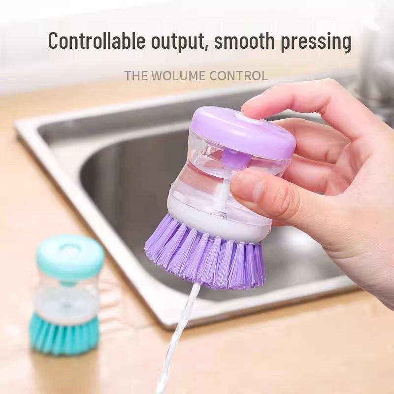 [Hydraulic Non-Stick Kitchen Dishwashing Brush] Pot and Pan Cleaning Brush