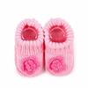 1 Pair Cartoon Pattern Infant Pre-walkers Anti-slip Design Toddler Sock Shoes  for 0-3 Months Baby