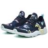 Fila Fpf Series Retro Sports Fabric Mid-Top Running Shoes Women Sneaker Black White Yellow F62W021103FNG