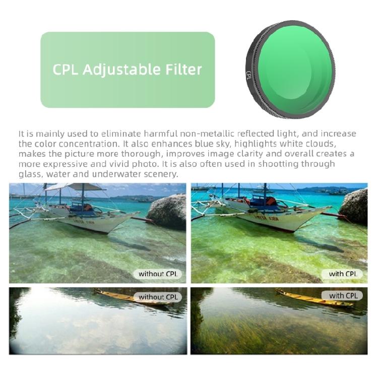 Portable Travel Friendly Filter Set With Protective Case Fit for CPL ND ND/PL Black Misting Lens Accessories Photography