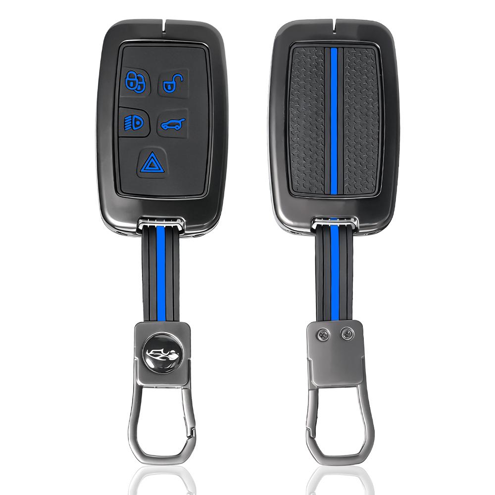 Schlüsselhülle aus Zinklegierung für Land Rover Range Rover Sport Evoque Freelander Velar Discovery 4 Jaguar XE XJ XF