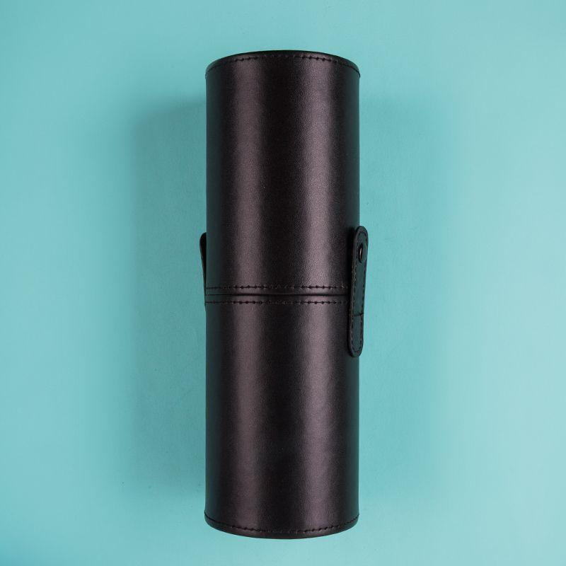 

Meizhiyuan Makeup Brush Storage Bucket Makeup Brush Barrel Storage Box Makeup Tools Storage Bucket Brush Bucket Pu Storage Box Storage Box Other materials Small size Black (about 18cm high)