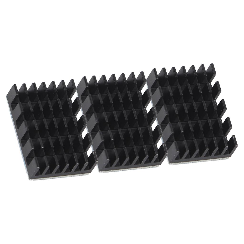 3Pcs Aluminum Alloy Motor Heatsink Motor Cooling Heat Sink for WLtoys K989 1/28 RC Car