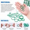 530pcs/set 18 Size Seal Rubber O-Rings Green Automotive A/C Plumbing Repair  Plumbing Repair