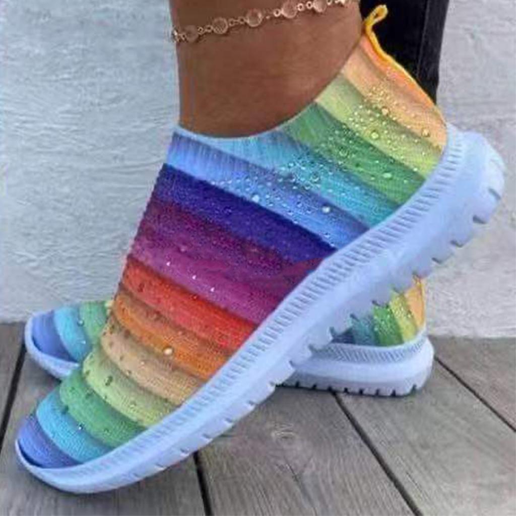 Running Shoes Casual  Shoes Round Toe Crystal   Pumps Single Shoes