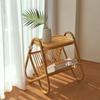 Japanese Style Natural Rattan Small Tea Table Living Room Tea Table Living Room Furniture Sofa