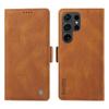 YIKATU YK-005 For Samsung Galaxy S24 Ultra Case Skin-touch Wallet Stand Leather Cover