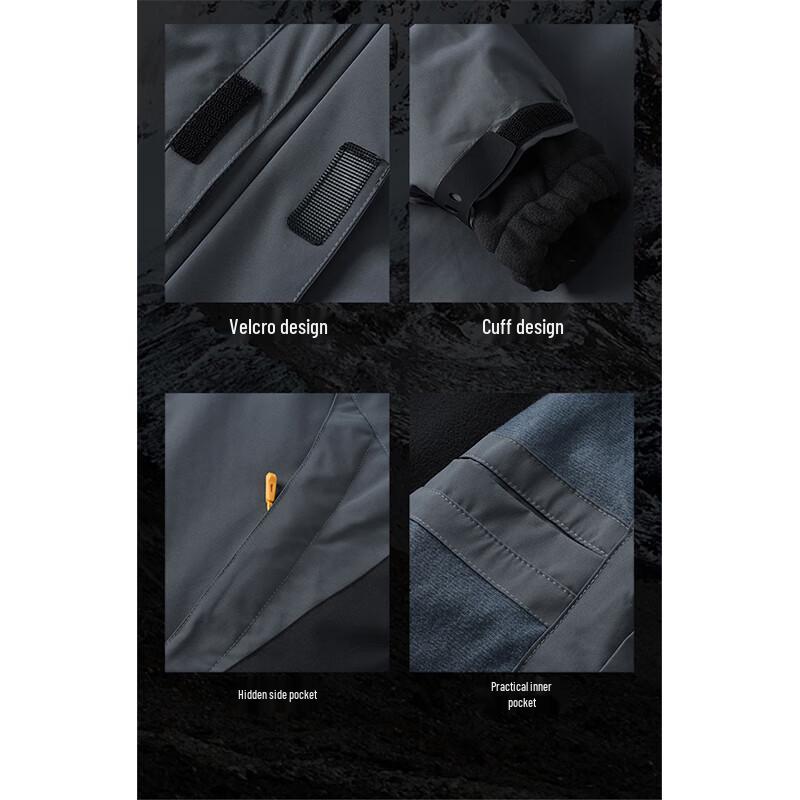 FIRS Men's 3-in-1 Outdoor Mountaineering Jacket