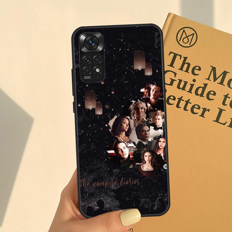 Custodia Stefan And Damon The Vampire Diaries Per Redmi Note 11 10 8 9 Pro Cover Per Redmi Note 12 Pro 12S 9S 10S 11S 9C 10A 10C 12C
