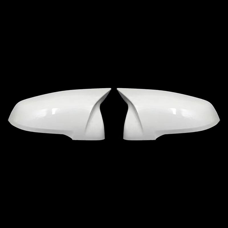 Car Decoration Bull-Horn Door Mirror Cover For Toyota Supra A90 2018      2024 Car Rearview Accessories
