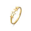 Stainless Steel Star Rings for Women Aesthetic Party Jewelry Gift for Friend