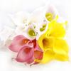 5er-Pack Calla-Lilien-Braut-Hochzeitsstrauß aus Latex mit echtem Touch und künstlichem Blumendekor