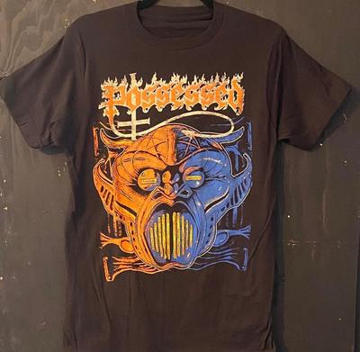 Vtg Possessed Siedem Zespołów Czarna Bawełna Rozmiar S-5XL Koszulka Prezent Dla Fana BL063 Unisex Koszulka