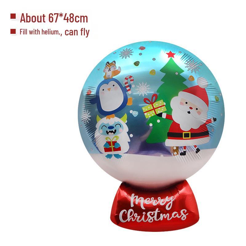 Christmas Window Display Props: Toys, Balloons, Candy Canes, Santa, Snowman, Christmas Tree.