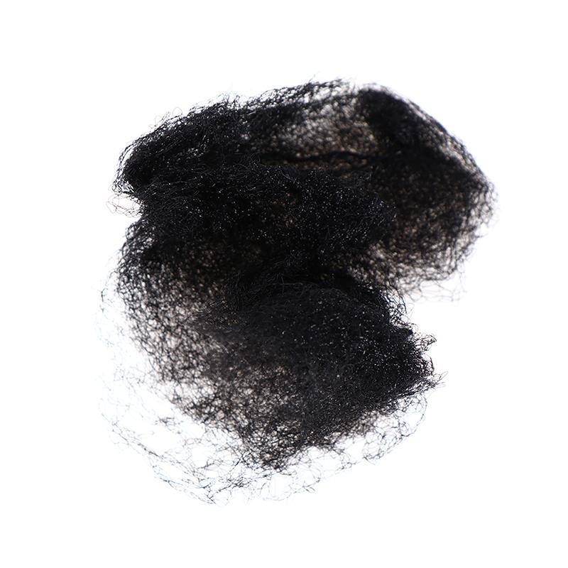 100X Black Invisible Hair Nets Elastic Edge Mesh Hairnet Stretch Hairnet Cover