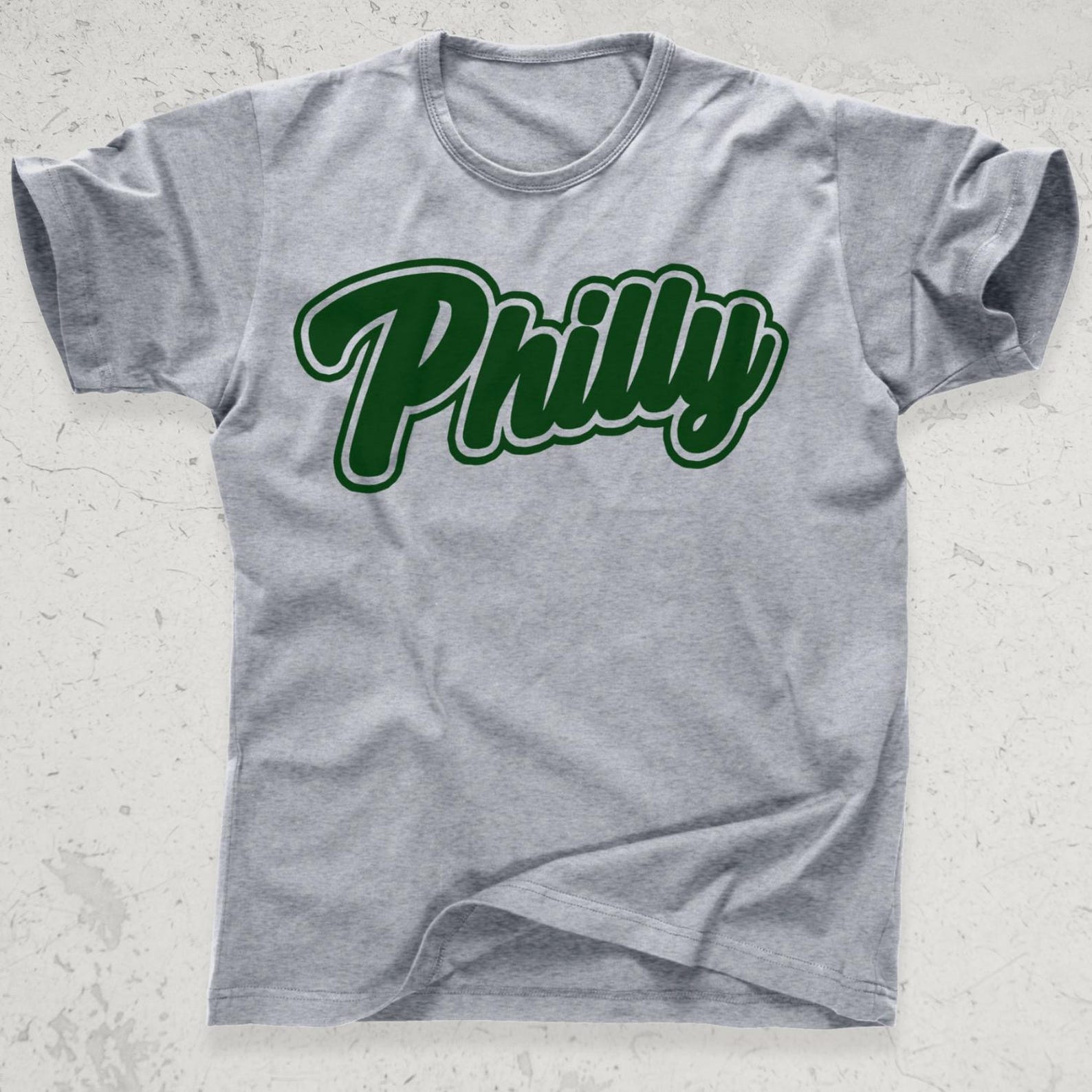 Philly Script Shirt | Philadelphia T | Vintage Philly T-Shirt | Retro Philadelphia Graphic Tee | City Pride Shirt | Sports Script Streetwear XL