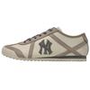 MLB New York Yankees Low top Casual Shoes Unisex Beige 3ASXEE16N-50WHS