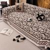 Winter Thick Plush Fabric Sofa Cover Fashion Durable Chair Pad for Living Room Comfortable Soft Furniture Protector Home Decor