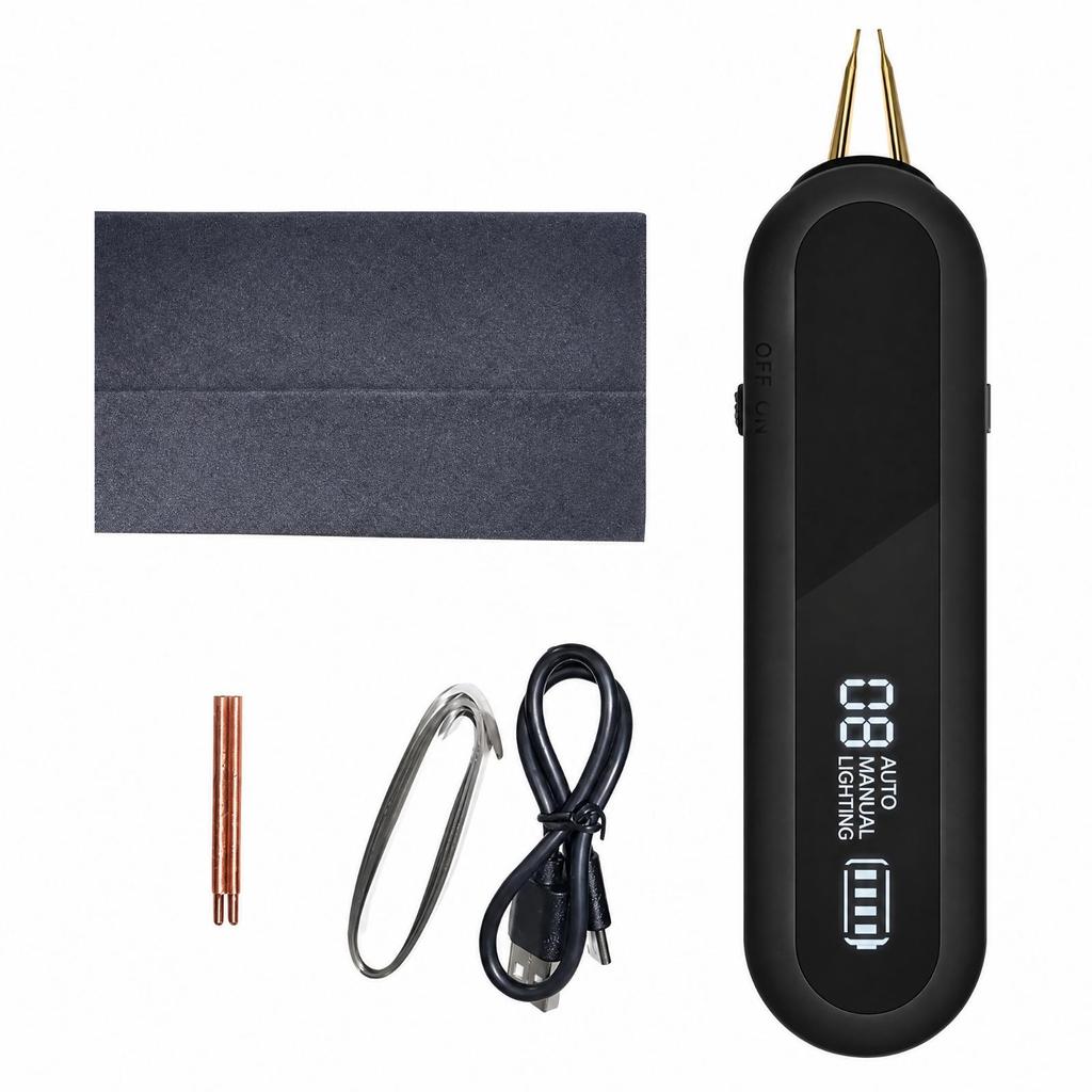 Handheld Electric Place Welder Rechargeable Portable with Digital Display Compact for