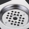 Stainless Steel Floor Drain Cover Precision Sealing Structure Blocks Odors Insects Foot-Pedal