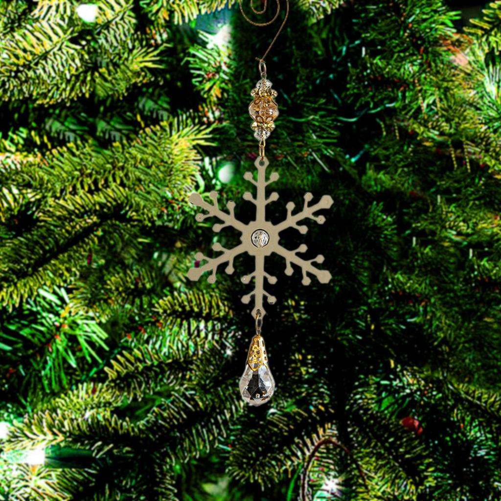 Christmas Decoration Hanging Ornament Charms Party Props Iron Art Pendant Xmas Tree Decor for Yard