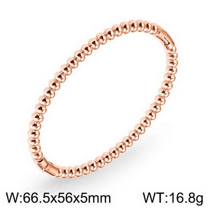 Women's Minimalist Bamboo Joint Titanium Steel Bracelet - Light Luxury, Exquisite High-End Design