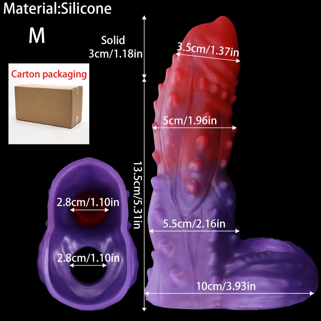 Penis Ring Male Realistic Penis Sleeve Extender Cock Sleeve Dick Enlargement Delay Ejaculation Cock Ring Reusable Condom Sex Toy