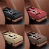 Car Armrest Box Heightening Pad Multifunctional Storage Organizer Vehicle Storage Water Case Holder Box Luxury Cup Tissue J4R3