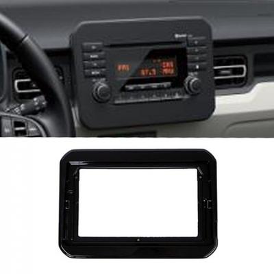 Double 2 Din Car Stereo Radio Fascia Panel Frame Fit For Suzuki IGNIS 2016 9''