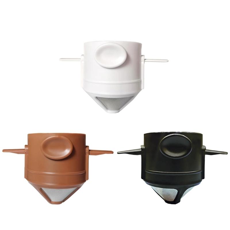 Foldable Coffee Filter Stainless Steel-Drip Coffee Tea-Holder Reusable Paperless-Pour over Coffee-Dripper Easy To Clean