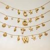 Letter Starfish Shell Freshwater Pearl Necklace Niche Design Sense Collarbone Chain Jewelry