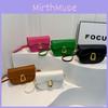 2024 New Spring Street Fashion Women's Saddle Bag Crossbody Shoulder Bag Trendy Pu Leather