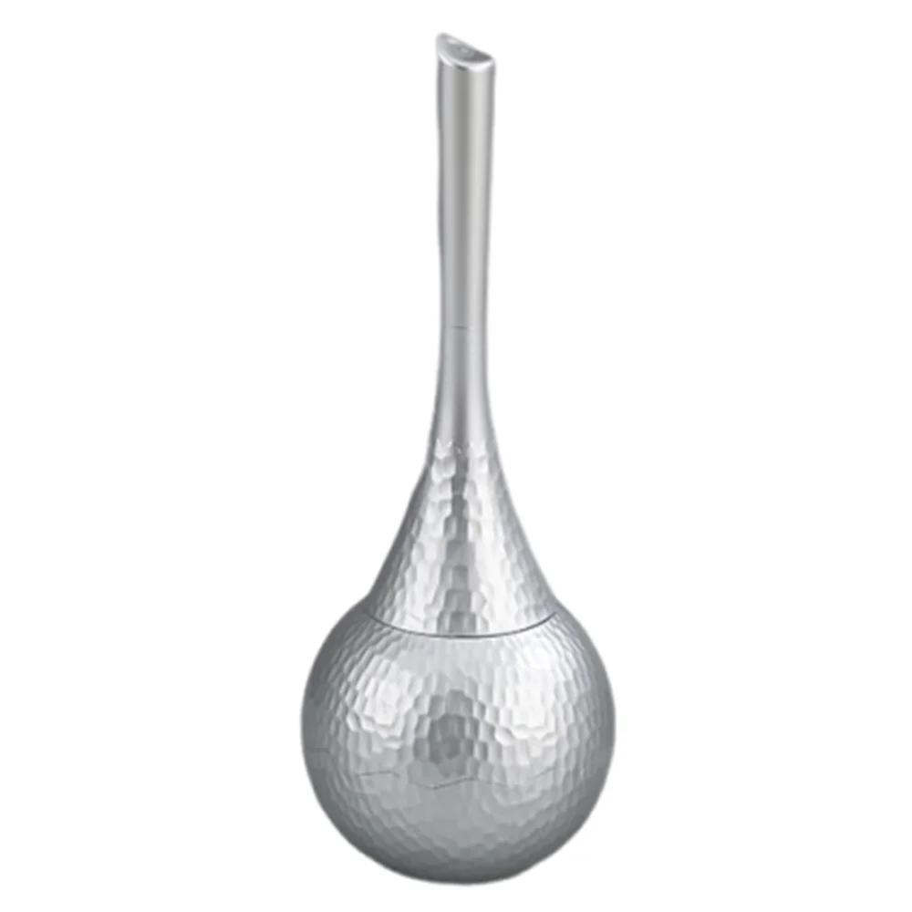 Leichtes Luxus Toilettenbürsten-Set Abnehmbarer Kopf Exquisiter Vertikaler Toilettenbürstenhalter Ergonomisch Kratzfest