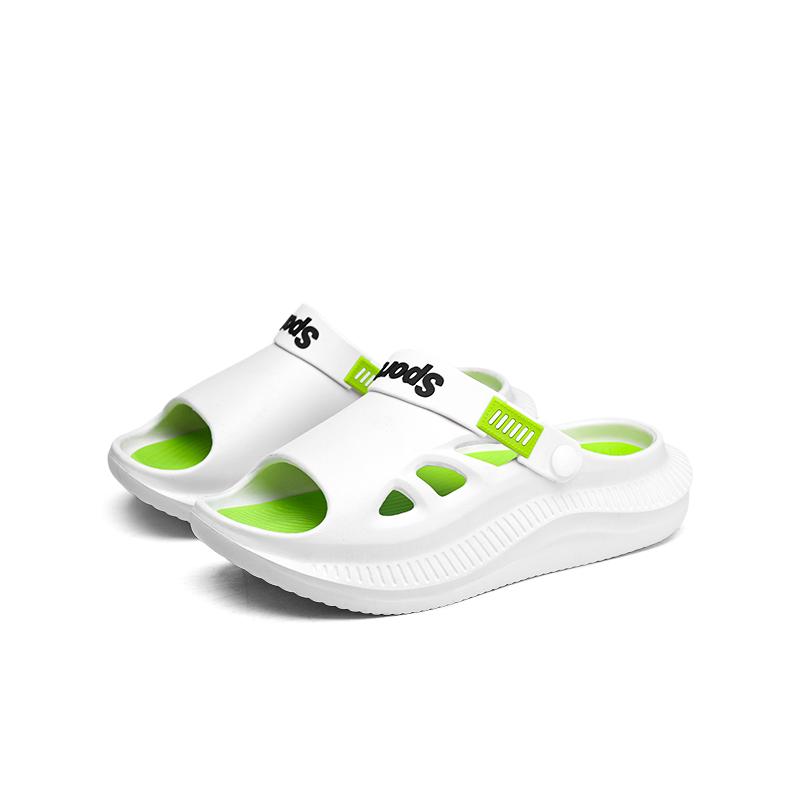 

Новые мягкие сандалии на толстой подошве, мужские повседневные водонепроницаемые уличные туфли из ЭВА, шлепанцы для мужчин, удобные домашние тапочки для мужчин 46