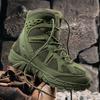Fashion New Tactical Boots Outdoor Camping Military Style Men's Spring Summer Season Hiking Shoes Comfortable Breathable Sports Gear