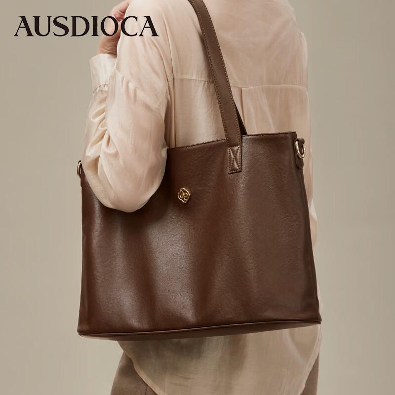 AODIJIA Women s 2026 Leather Multi-Way Shoulder Bag