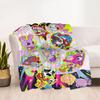 Digital Circus Blanket Soft Warm Cozy Great for Chair Bed Livingroom for All Occasions Digital Print Suitable for Gifting Relatives and Friends