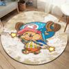 One Piece Tony Tony Chopper Round Area Rug Carpet Rug For Living Room Bedroom Sofa Playroom Decor Nonslip Floor Mat
