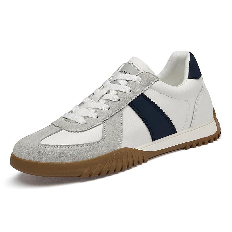 

Genuine Leather Mens Tenis Masculino Versatile Casual Shoes Comfy Lace-Up Man Sneakers Outdoor Walking Shoes Skateboard Footwear 44