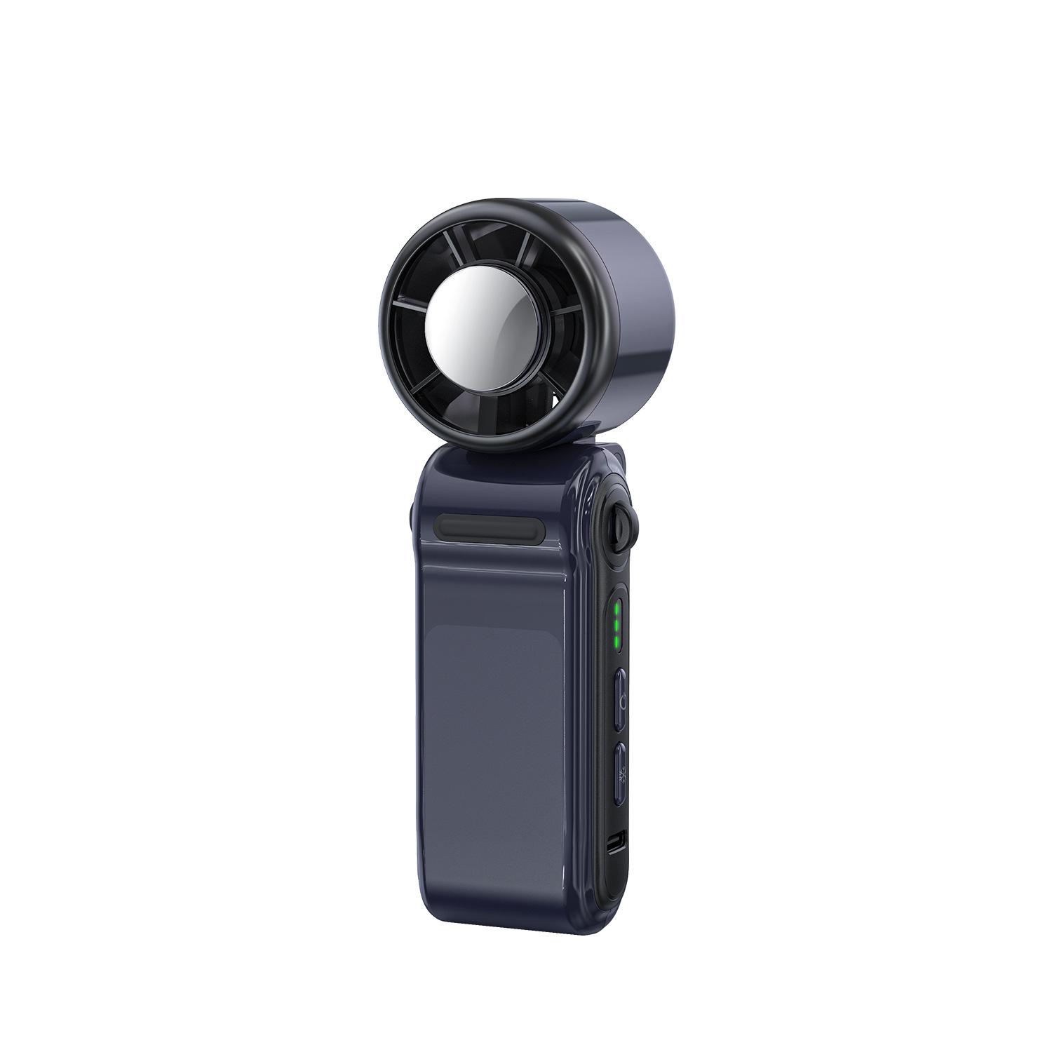 New Portable Ice Compress Handheld Fan Foldable Neck Hanging High Speed Multifunctional USB 5483981335