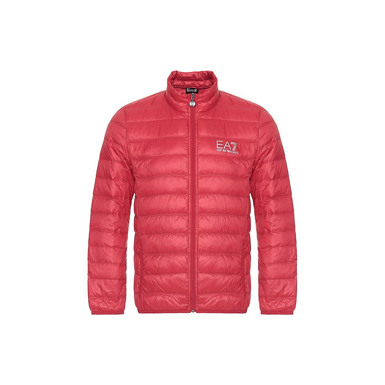 Emporio Armani EA7 Letter Print Zip-Up Down Jacket Men outerwear 8NPB01-PN29Z-1451 S