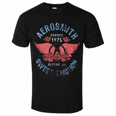 Aerosmith Sweet Emotion Print T-Shirt Für Jeden Tag Und Musikfestival Wear Rock Style Artikel Für Unisex Und Unisex T-Shirt