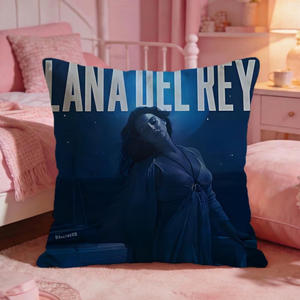 singer lLana Del Rey Cushion Cover Premium Comfort Reversible Pillow Cove Two in One Design for Any Room  Car Interior