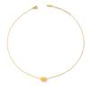 Gold Acacia Bean Necklace Titanium Steel Love Necklace Does Not Fade Gift