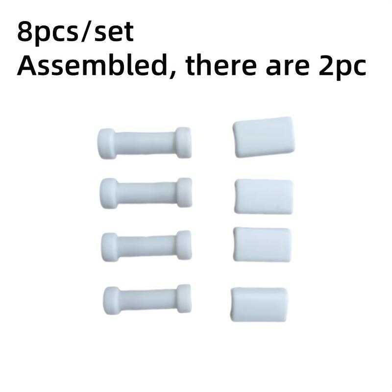 

8 шт. ПВХ протекторов для кабеля, Прочные защитные накладки для зарядного провода для телефона, USB, кабелей данных планшета, Неэлектронный аксессуар для защиты шнура зарядного устройства 8pcs/set