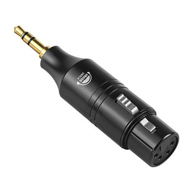 Okcsc 3MXLR Conversion Connector To XLR Audio Conversion Connector Kit Stereo To XLR Lossless Audio Transmission for HiFi Headphone Amplifiers 3.5mm